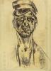 Самохвалов А.Н. Портрет мужчины в картузе. Из серии«Деревня Наволок». 1923